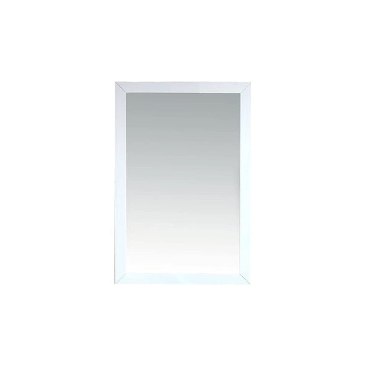 Laviva Fully Framed 24&quot; White Mirror