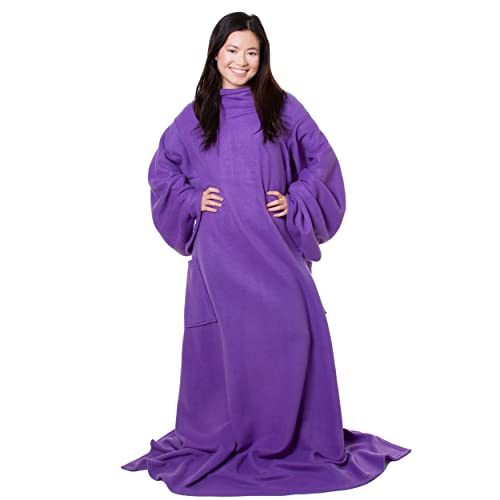 Snuggie- The Original Wearable Blanket That Has Sleeves, Warm, Cozy, Super Soft Fleece, Functional Blanket With Sleeves & Pocket