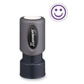 Shachihata Inc Xstamper Pre-Inked Specialty Smiley Face Stamp (Xst11420) , Purple