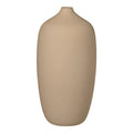 blomus CEOLA Vase Ceramic 5 X 10 - Nomad (Khaki)