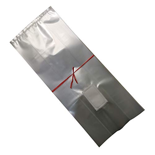 Sucohans Mushroom Grow Bags Xls Extra Large Size 10' X 5.5' X 24' /Sealable Spawn/Myco Bags With 0.5 Micron Filter Designed F