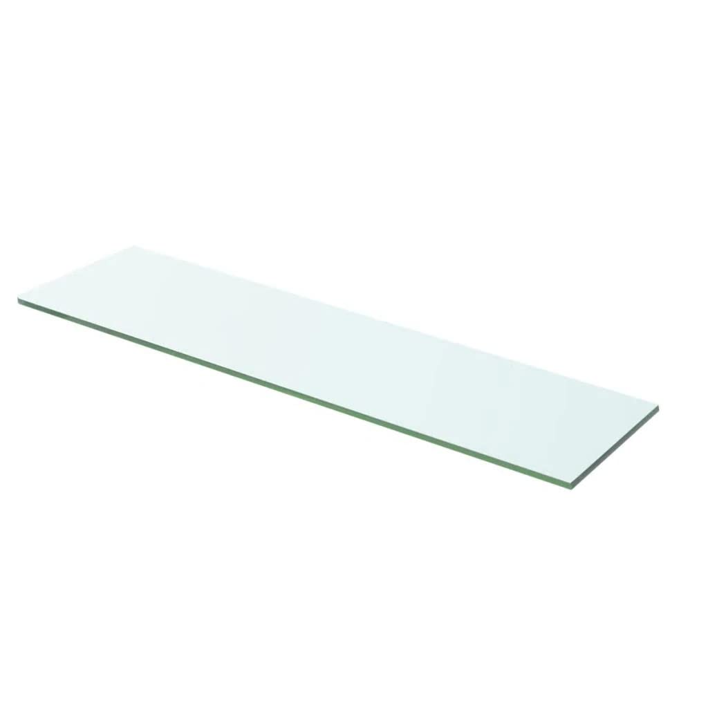 vidaXL 1/2x Shelf Panel Glass Clear Sheet Plate Display Shelving Multi Sizes