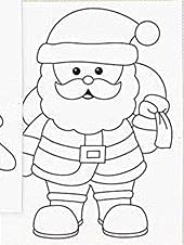 Preprinted Canvas Board! Ready To Paint And Dcor!! Printed By Hand Unique Designs For Kids!!Santa Design!!