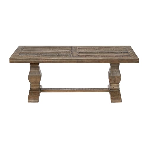 Martin Svensson Home Napa Coffee Table - Reclaimed Natural Finish - Farmhouse Style - Living Room Centerpiece