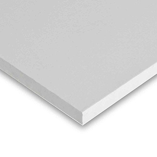 White Sintra 12' X 8' X 2Mm Plastic Boards (Package X 5)