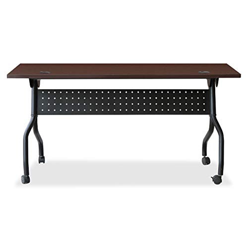 Lorell Llr59513 Mahogany Flip Top Training Table