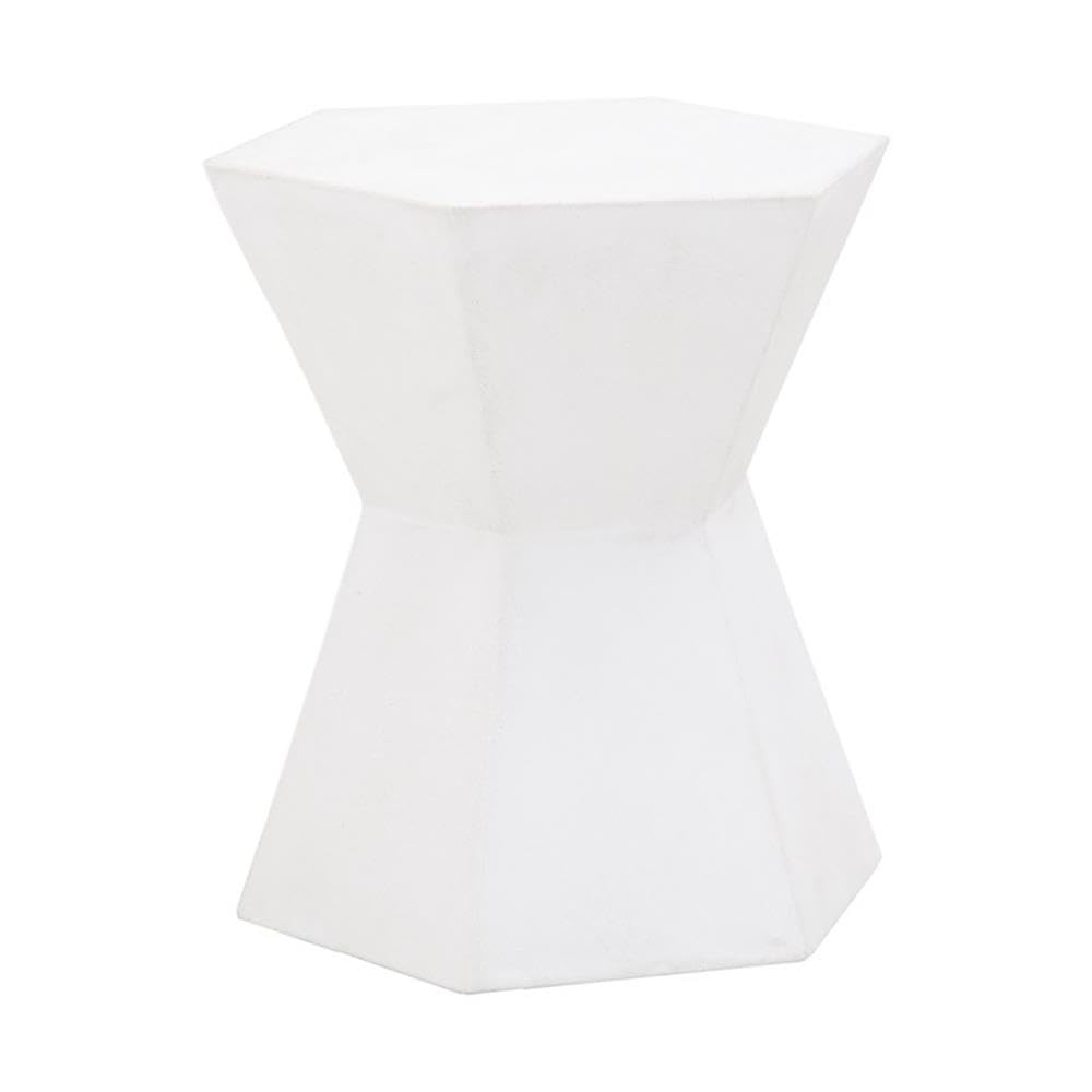 Star International Furniture Bento End Table, Ivory