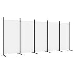 'Vidaxl 6-Panel Room Divider, Versatile Use As Bedroom Separator, Window Shade Or Wall Background, Foldable Design, Anthracite C