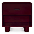 Jolene Nightstand Deep Red