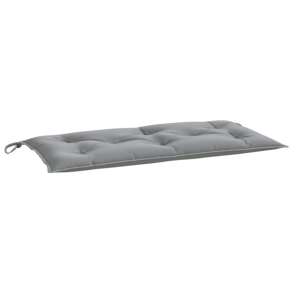 Vidaxl Garden Bench Seat Cushion In Chic Gray Color | 39.4'X19.7'X2.8' Comfy Size | Durable Oxford Fabric Cover | Lightweight
