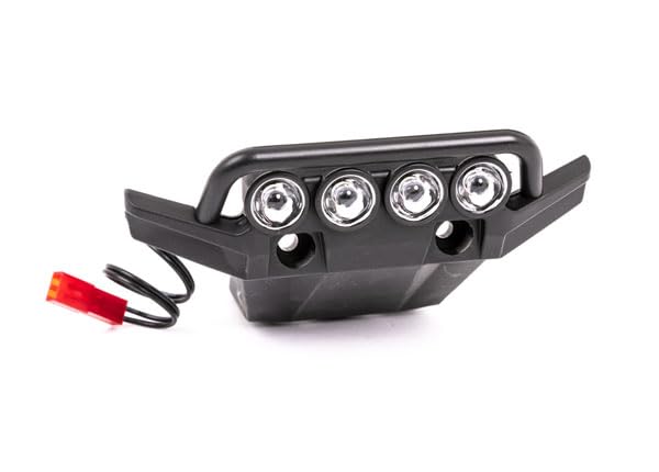 Traxxas 6791 Front Bumper With Light Set For 4X4 Rustler