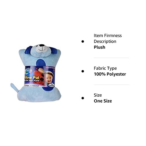 Cloudz Plush On Hand Kids Travel Pillow Pal - Dog