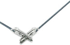 Set Of 50 Metal Wire Alligator Clamp Long-Tailed Alligator Iron Clip Clasp For Diy Card Clip Holder 6 Inch (150Mm)