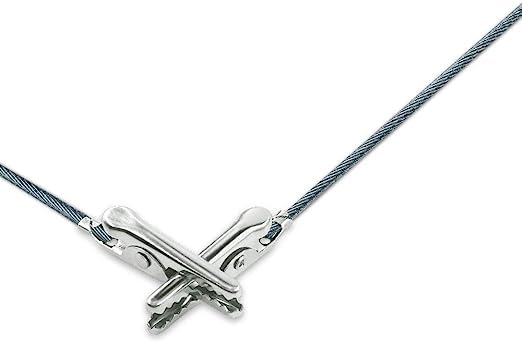 Set Of 50 Metal Wire Alligator Clamp Long-Tailed Alligator Iron Clip Clasp For Diy Card Clip Holder 6 Inch (150Mm)