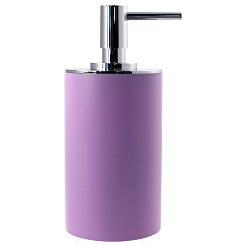 Gedy Yu80-79 Yucca Soap Dispenser, 1.5' L X 3.32' W, Ruby, Lilac