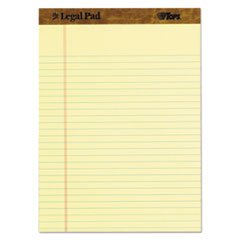 Tops 75327 8.5 The Legal Pad? Perforated Canary Wide Ruled 3 Pack