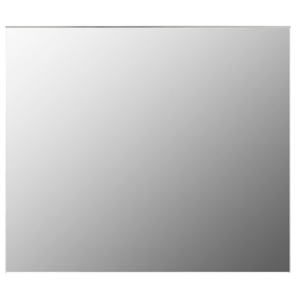 vidaXL Frameless Mirror 27.6&quot;x19.7&quot; Glass