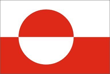 Greenland Flag 3Ft X 5Ft Polyester