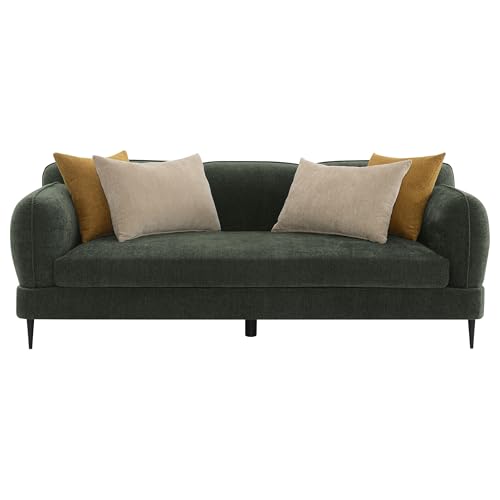 Coaster Home Furnishings Jade 2-Piece Chenille Upholstered Sofa Set Green