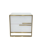 Neos Modern Furniture Nightstand, White