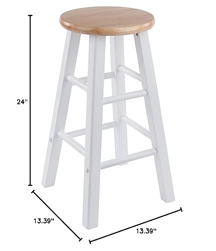 Ergode Wood Element Counter Stool Set - Elegant, Sturdy, Versatile Kitchen Upgrade