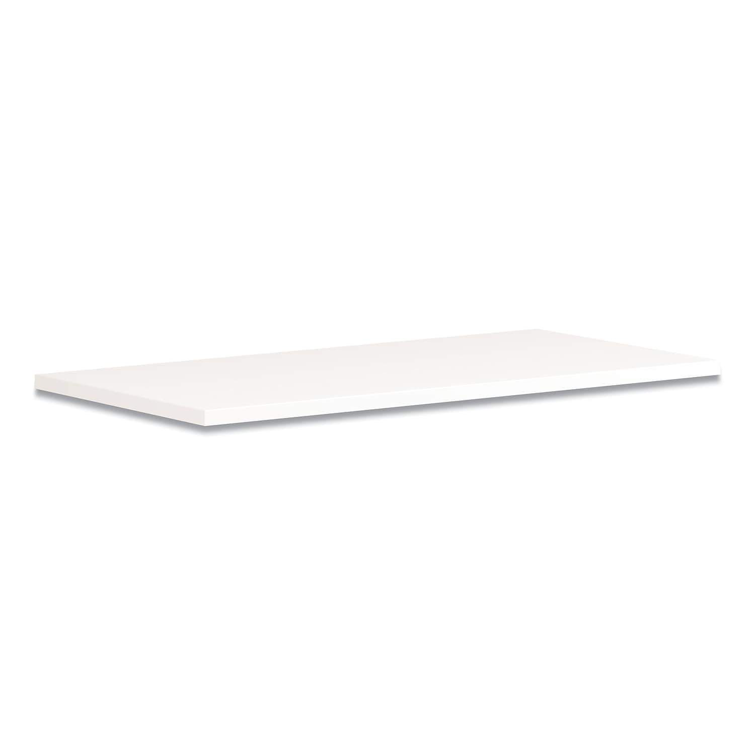 HON Coze Table Desk Rectangle Worksurface Top, 48 x 24, White