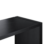 Neos Modern Furniture Wenge Computer Wood Desk
