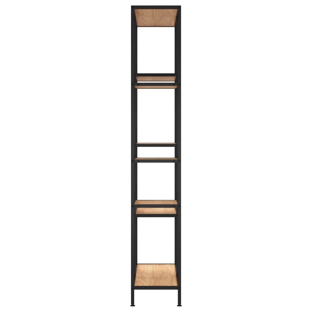 Book Shelf 80x30x180 cm Steel and Engineered Wood