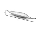 HomeRoots Decor 7.5-inch x 36-inch x 3-inch Buffed Tip, Long Leaf - Tray