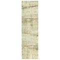 Rizzy Home Alora Decor Radiant 2'6" X 10' Abstract Beige/Ivory/Tan Hybrid Area Rug