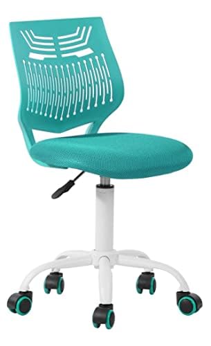 COZYCASA Task Chair for Teens Boys Girls 360 Slip Wheels Breathable Fabric Soft Pad Swivel Seat Ergonomics Backrest, Height Adju
