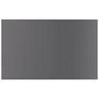 vidaXL High Gloss Gray Engineered Wood Bookshelf Boards - Modern Designed, Space-Efficient Storage Solution for Home or Office