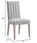 Modway Maisonette Dining-Chairs, Light Gray