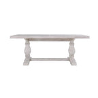 Kosas Home Quincy 94&Quot; Reclaimed Solid Pine Wood Dining Table In Nordic Ivory