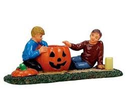 Lemax Spooky Town Pumpkin Carving # 72487