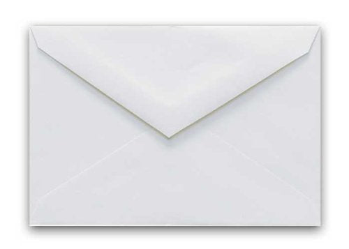 Cougar Opaque Envelopes - White - 4Bar (A1) Envelopes - 250 Pk
