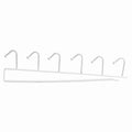 FITEGBAPY Under Shelf Storage Rack | 2 Pack Hanging Hook Organizer for Cups/Spoons/Towels | Metal Kitchen Counter Cabinet Hangin