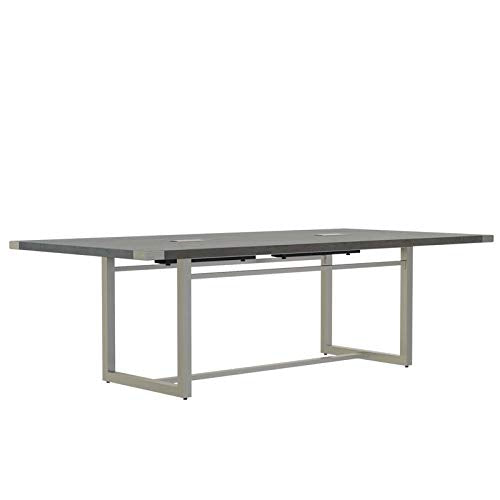 Mirella Conference Table Sitting Height - 8' Stone Gray