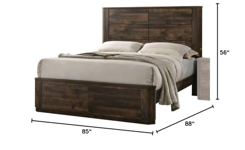 Acme Elettra King Panel Bed