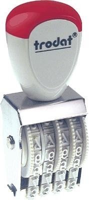 Trodat 1544 Numbering Stamp 4-Digit