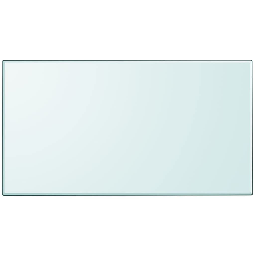 Rectangular Tempered Glass Table Top