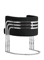 Best Quality Furniture Accent Chair, Black