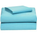 Twin Xl 100% Micro Fiber Aqua Blue 3 Pc Sheet Set - Soft And Comfy - Twin Extra Long, 15' Deep Pocket, 39' X 80' Great For Do
