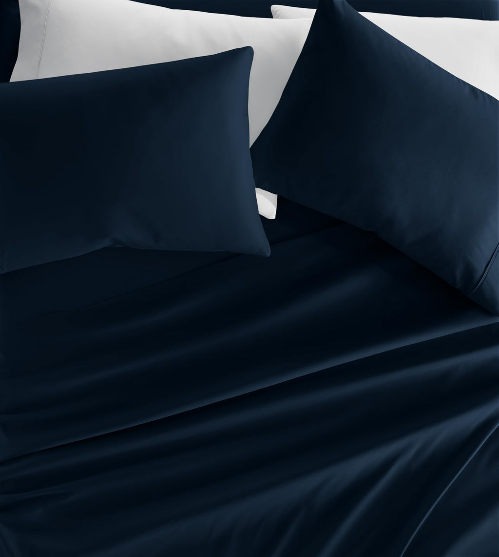 Linen Market Bed Sheets For Full Size Bed (Navy) - Sleep Better Than Ever With These Soft And Cooling Full Sheets - Deep Pocket