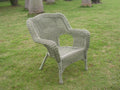 Maui Camelback Resin Wicker/ Steel Frame Outdoor Patio Chair (Set of 2)  Antique Moss