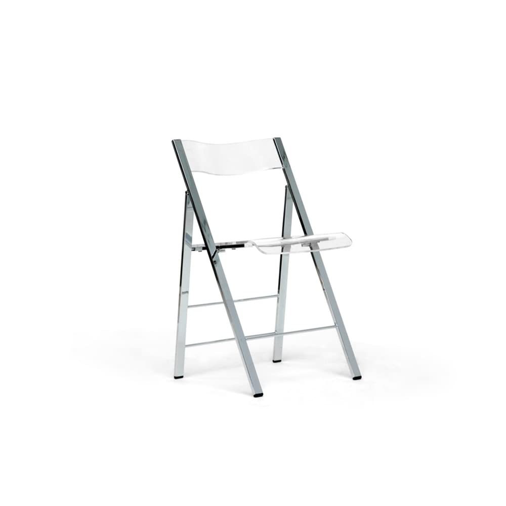 Wholesale Interiors Macbeth Acrylic Foldable Side Chair