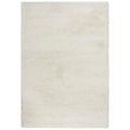 Rizzy Home Alora Decor Oregon 5'X7'6" Solid Shag Ivory/Tone On Tone Tufted Area Rug