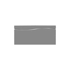 Best Master Furniture Leon Gray With Silver Base Platform Bed, Cal King