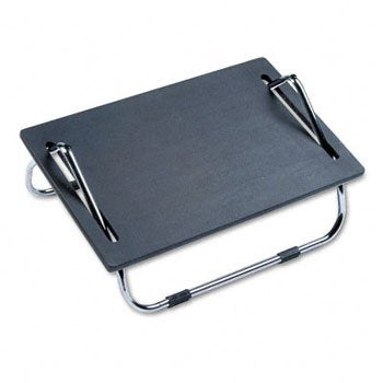 Safco Ergo-Comfort Adjustable Footrest Footrest,8&quot; High,Bk (Pack Of2)