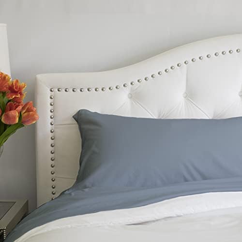Peachskinsheets French Blue Sheet Set - 1500Tc Level Of Softness - Extra Soft Cooling Sheets For Hot Sleepers And Night Sweats -